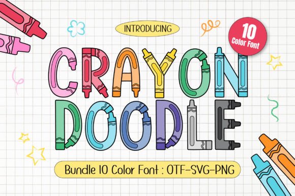 Download Crayon Doodle - Premium Bundle