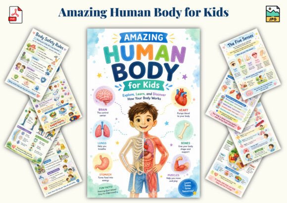 Download Amazing Human Body for Kids - Premium Resources