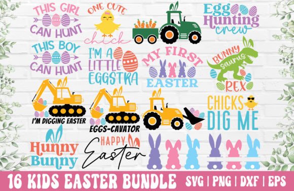 Download Easter SVG Bundle - Kids Easter PNG - Easter svg bundle Collection